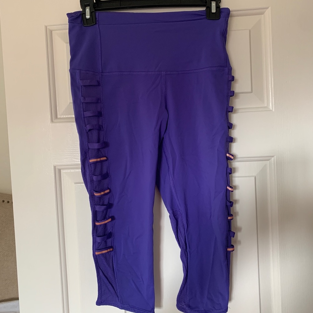 High waisted Lululemon crop Leggings